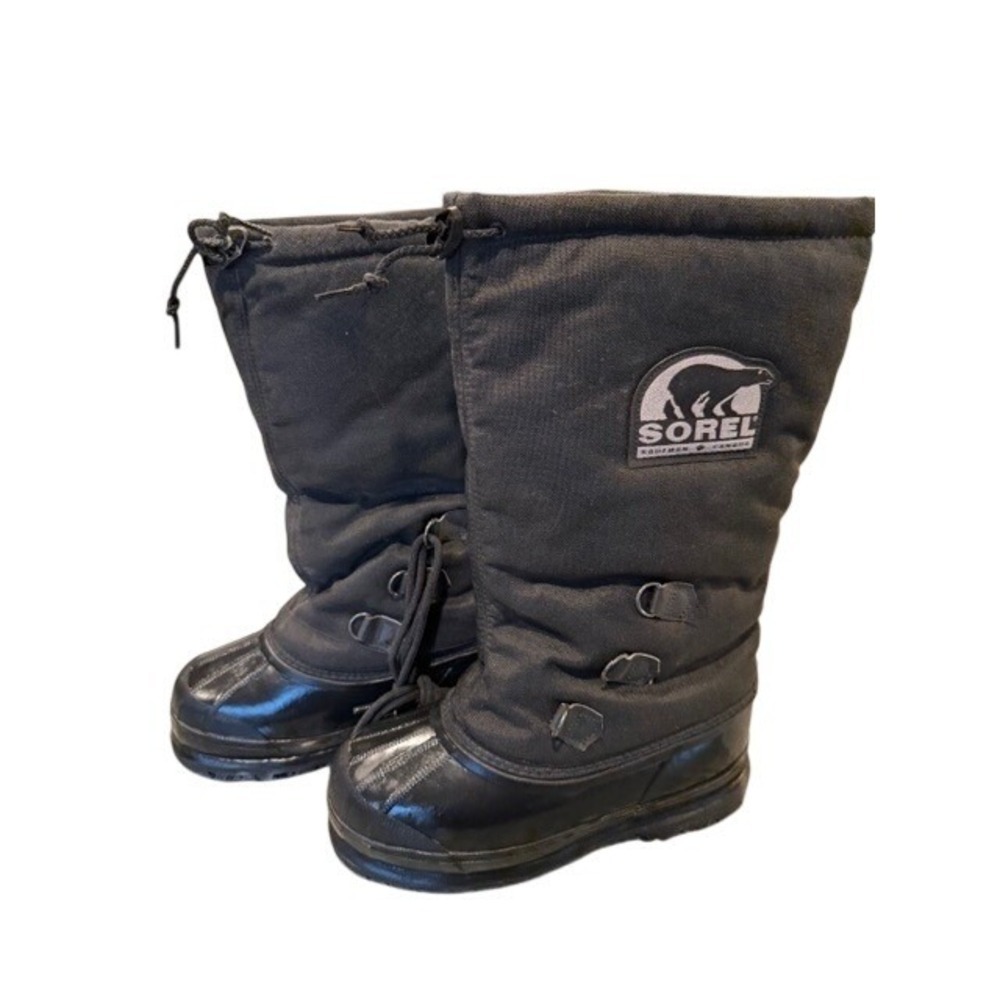 Sorel‎ Glacier III Mens Black Waterproof Winter Snow Boots Size 7 New in Box - Picture 4 of 7
